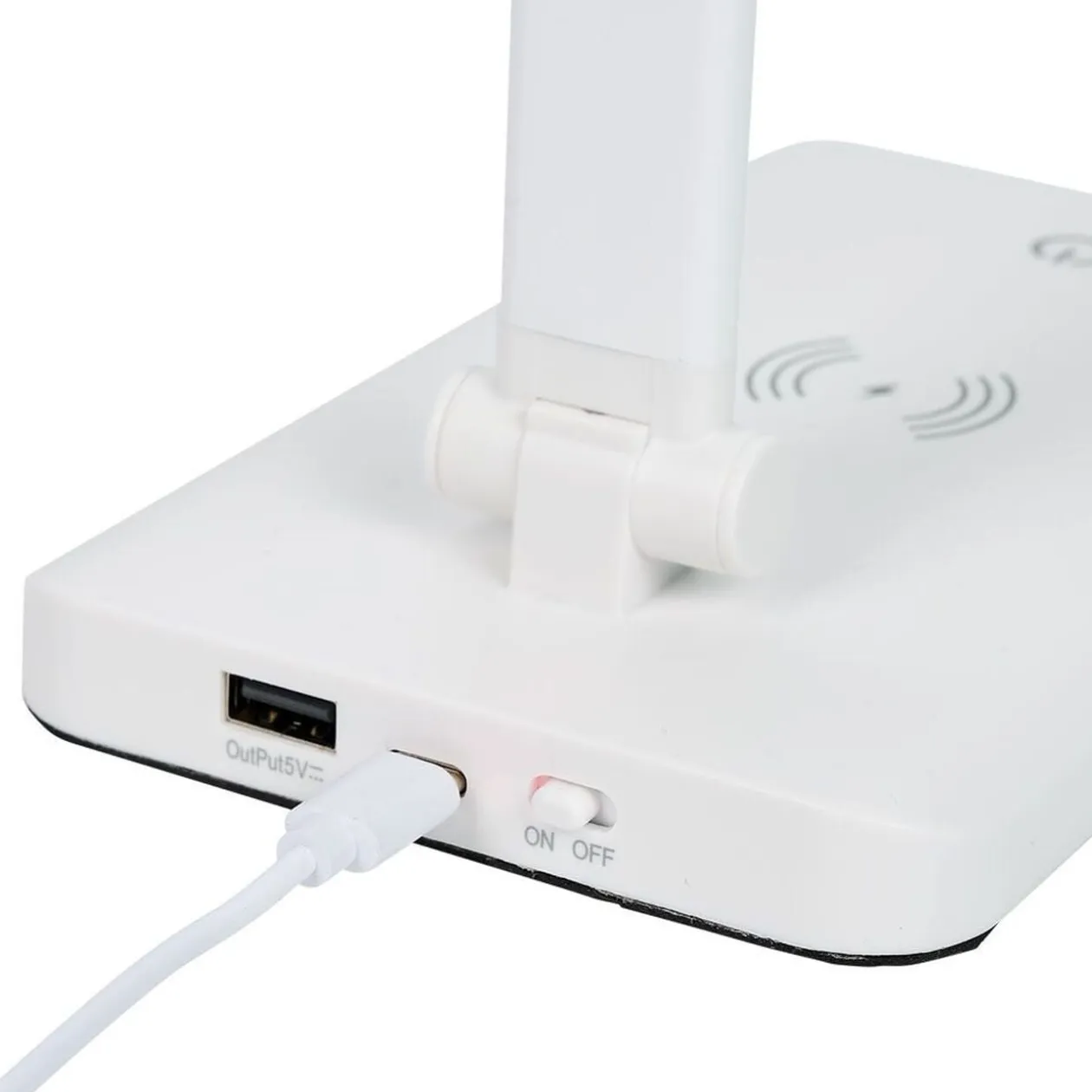 Lampe de bureau LED avec chargeur induction