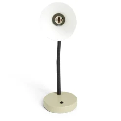 Lampe de bureau orientable métal vert Ø14xH36cm