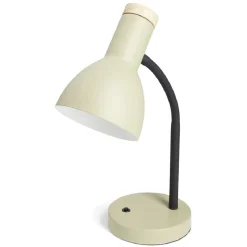Lampe de bureau orientable métal vert Ø14xH36cm