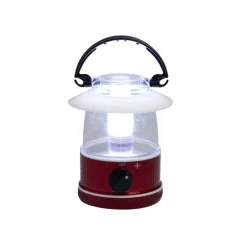 Lampe de camping lanterne portative avec LED plastique rouge Ø9xH13cm < Gifi Online