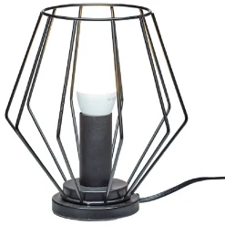 Lampe de Chevet Métal Noire