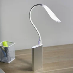 Lampe de lecture avec LED flexible et USB L40cm < Gifi