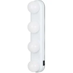 Lampe de miroir 4 spots blanc < Gifi Sale