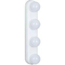 Lampe de miroir 4 spots blanc < Gifi Sale