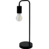 Lampe de table filaire métal noir Ø13xH45cm < Gifi Outlet