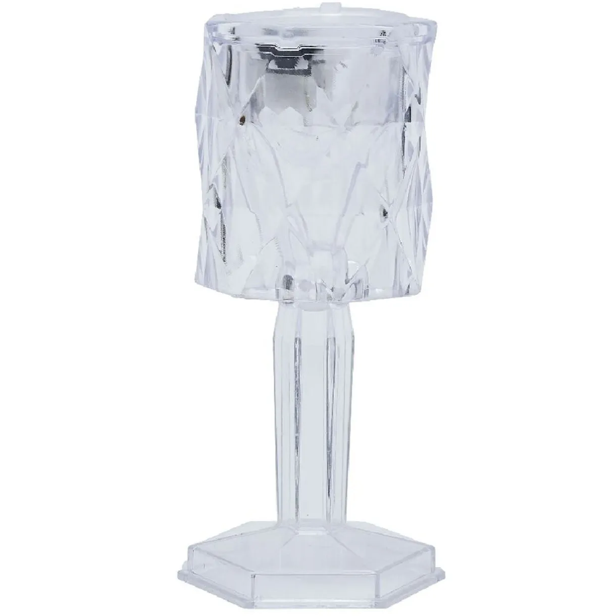 Lampe de table mini led design cristal H12cm < Gifi Sale