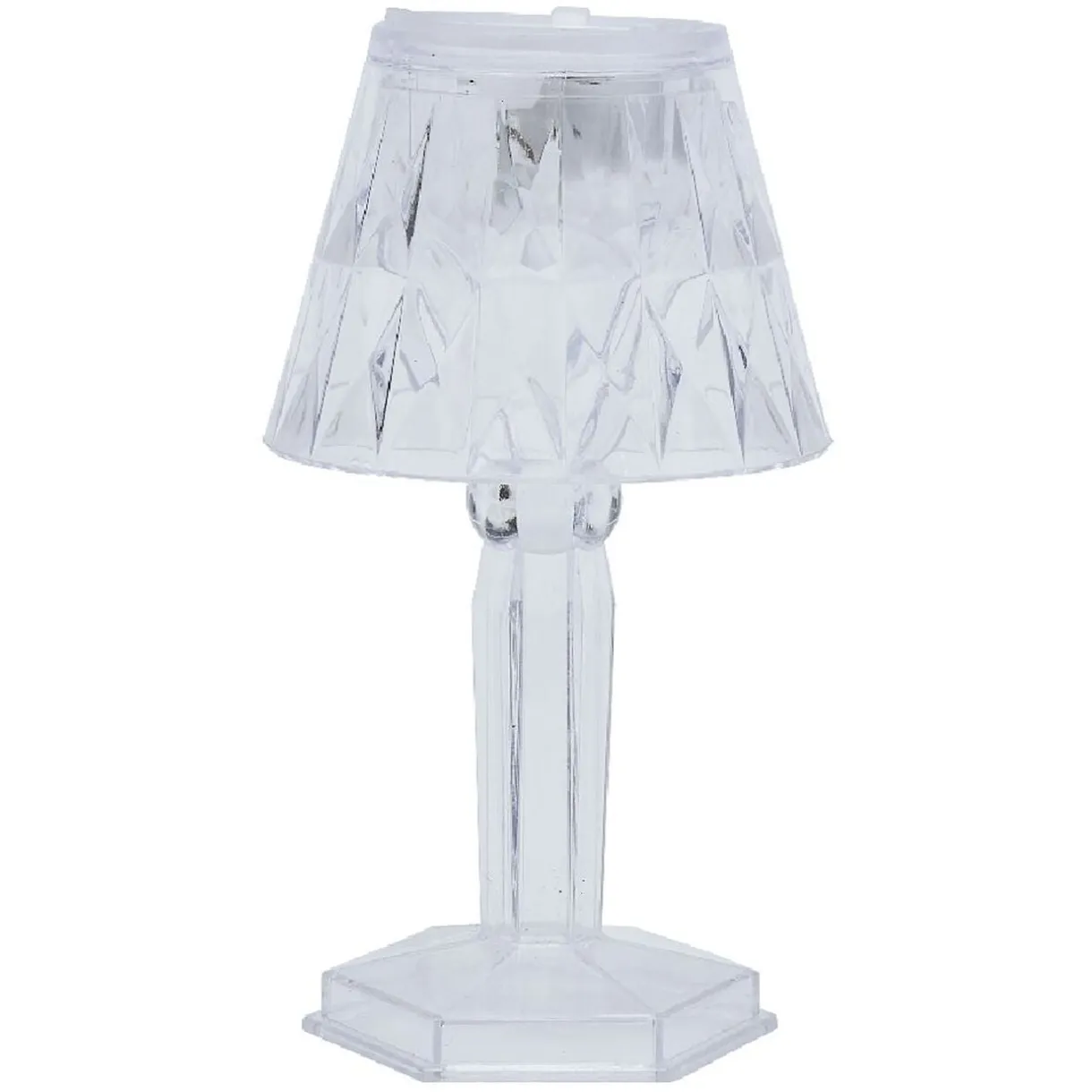 Lampe de table mini led design cristal H12cm < Gifi Sale