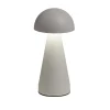Lampe de table Roundi USB tactile blanche Ø9,5xH22,5cm
