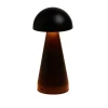 Lampe de table Roundi USB tactile orange Ø9,5xH22,5cm