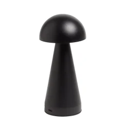 Lampe de table Roundi USB tactile orange Ø9,5xH22,5cm