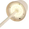 Lampe de table Talli LED tactile 120lm variable USB métal et plastique blanche Ø10,5xH36cm < Gifi Sale