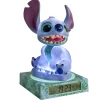 Lampe 3D réveil Disney Stitch avec affichage date plastique bleu 19,5x15xH24cm