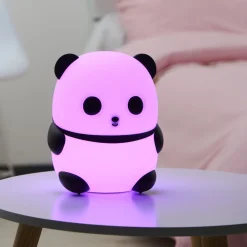 Lampe forme Panda à LED fixes et changeantes
