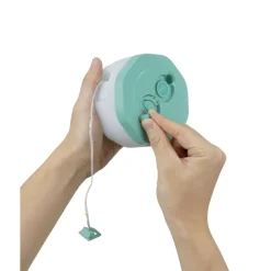 Lampe guirlande 2en1 camping étanche rechargeable USB 110LED blanc chaud 8m