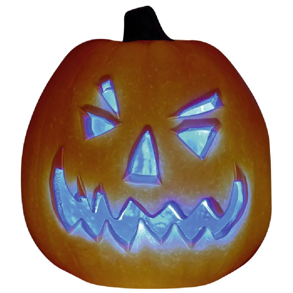 Lampe Halloween à LED forme citrouille orange à poser < Gifi Discount
