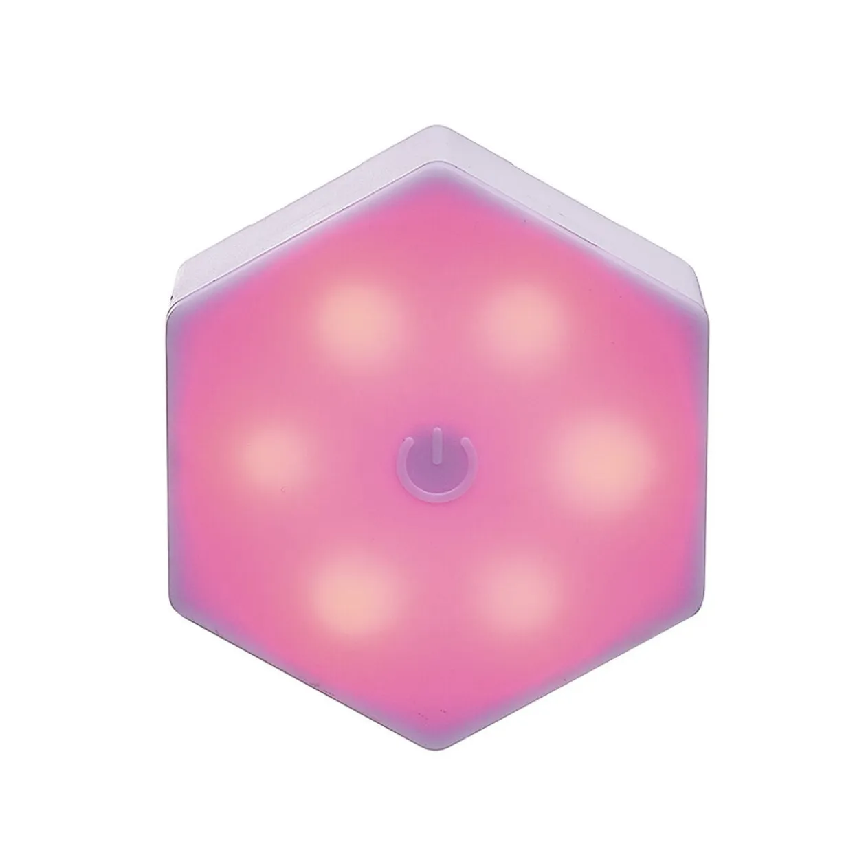 Lampe LED adhésive forme hexagone x3