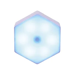 Lampe LED adhésive forme hexagone x3