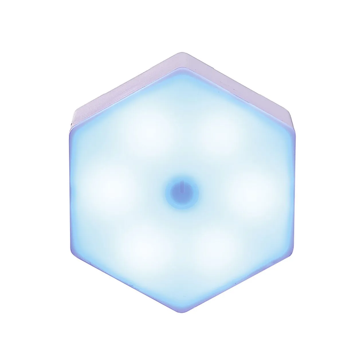 Lampe LED adhésive forme hexagone x3