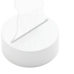 Lampe LED 3D filigrane ourson coeur 12x9,8xH21cm < Gifi Online