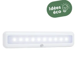 Lampe LED rechargeable avec détecteur de mouvements 10 LED