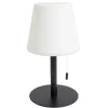 Lampe LED à tirette en polypropylène noir et blanc Ø15,5cm < Gifi Best