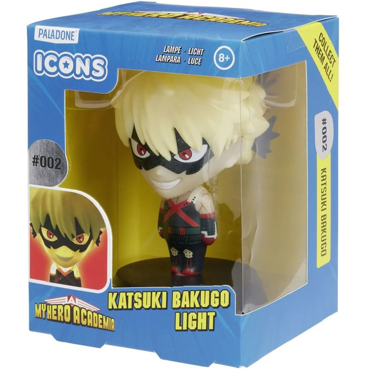 Lampe My Hero Academia Katsuki Bakugo Icons veilleuse à piles < Gifi Sale