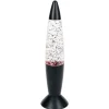 Lampe à paillettes changement de couleur Ø9xH35cm noir