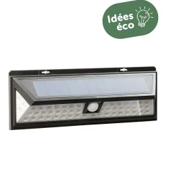 Lampe panneau solaire détecteur de mouvement 54 LED < Gifi Hot