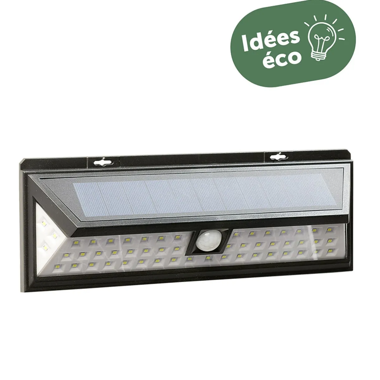 Lampe panneau solaire détecteur de mouvement 54 LED < Gifi Hot
