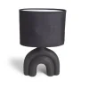 Lampe pont céramique noir 20x10xH30,5cm < Gifi Discount