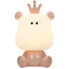 Lampe pour enfant forme hippopotame rose