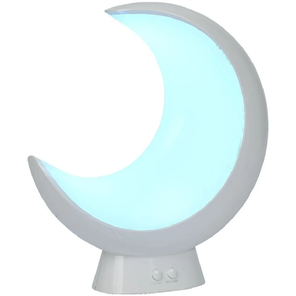 Lampe pour enfant forme lune changement de couleur