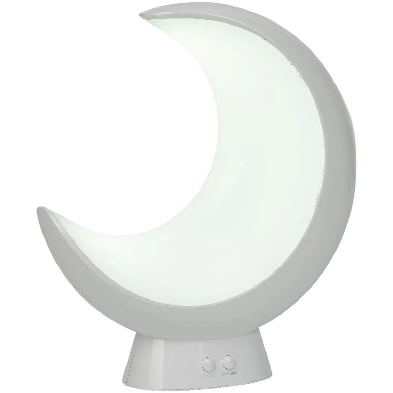Lampe pour enfant forme lune changement de couleur