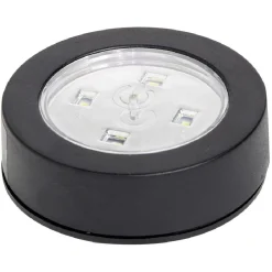 Lampe push 4 led - Ø7x2,4 cm