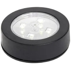 Lampe push 4 led - Ø7x2,4 cm