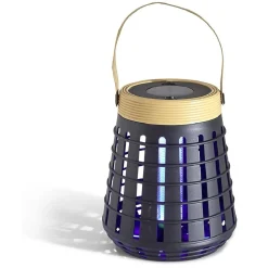 Lampe solaire antimoustique à poser ou suspendre 20m²