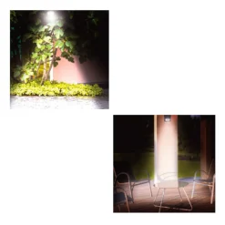 Lampe solaire d'allée noir x2 < Gifi Clearance