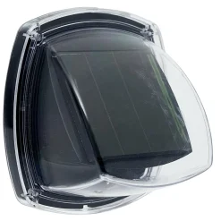 Lampe solaire d'allée noir x2 < Gifi Clearance