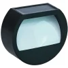 Lampe solaire 2 LED noir