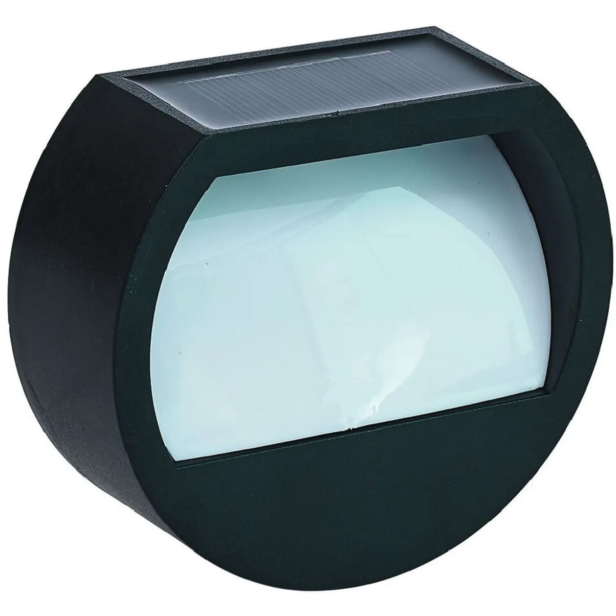 Lampe solaire 2 LED noir