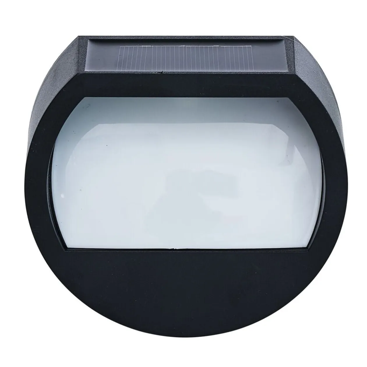 Lampe solaire 2 LED noir
