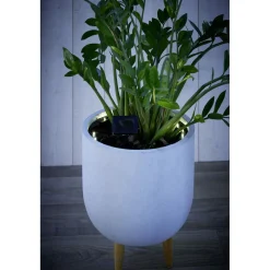 Lampe solaire 12LED spécial pot de fleur 290x5xH14cm