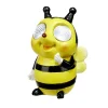 Lampe solaire à poser insecte LED blanc froid 6,5x5,5xH9,5cm (2 modèles)