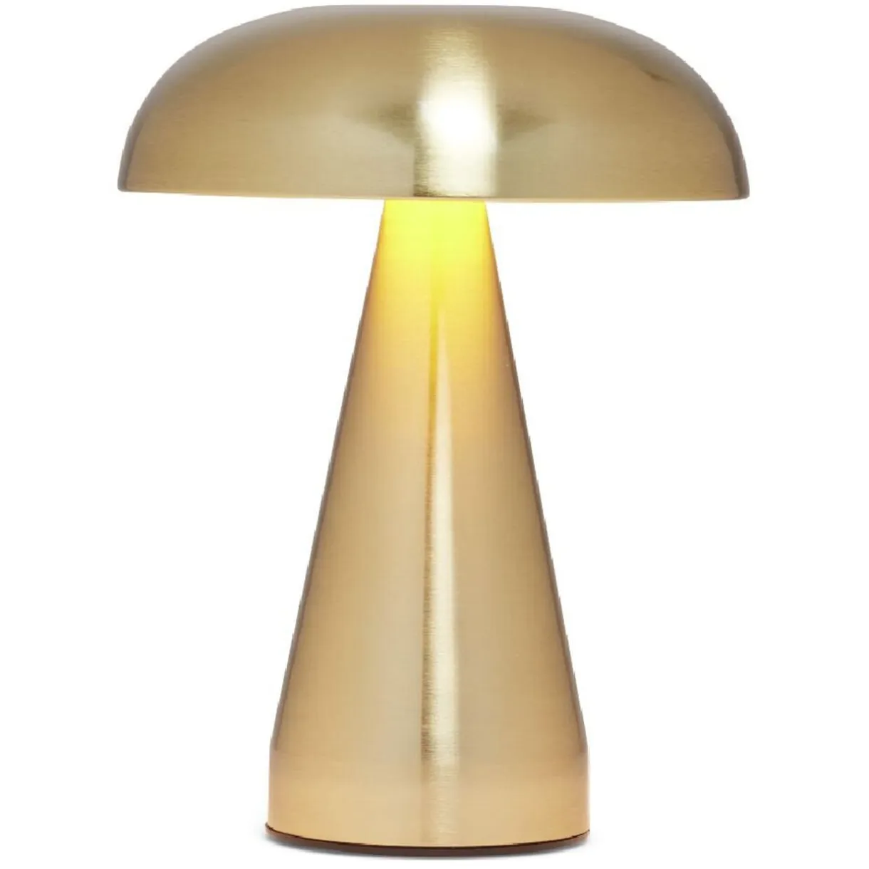 Lampe Suzie tactile métal et plastique doré 3 teintes Ø15,5x20,5cm < Gifi Sale