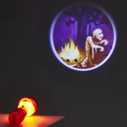 Lampe torche Halloween mini projecteur 3 disques 24 scènes