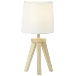 Lampe trépied à poser en bois < Gifi Clearance