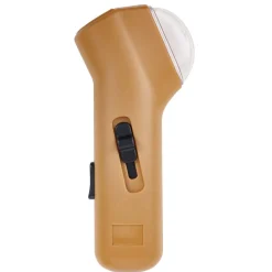 Lance-friandise plastique gris L17cm (2 modèles gris ou orange)