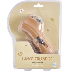 Lance-friandise plastique gris L17cm (2 modèles gris ou orange)