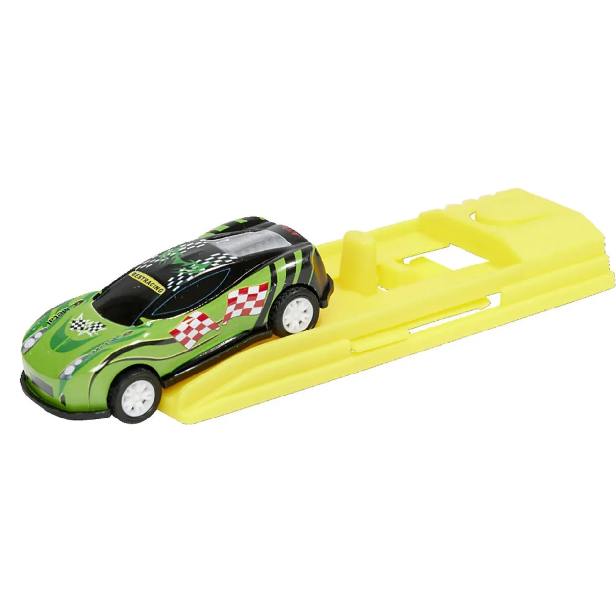Lanceur avec voiture de course - 4 modèles