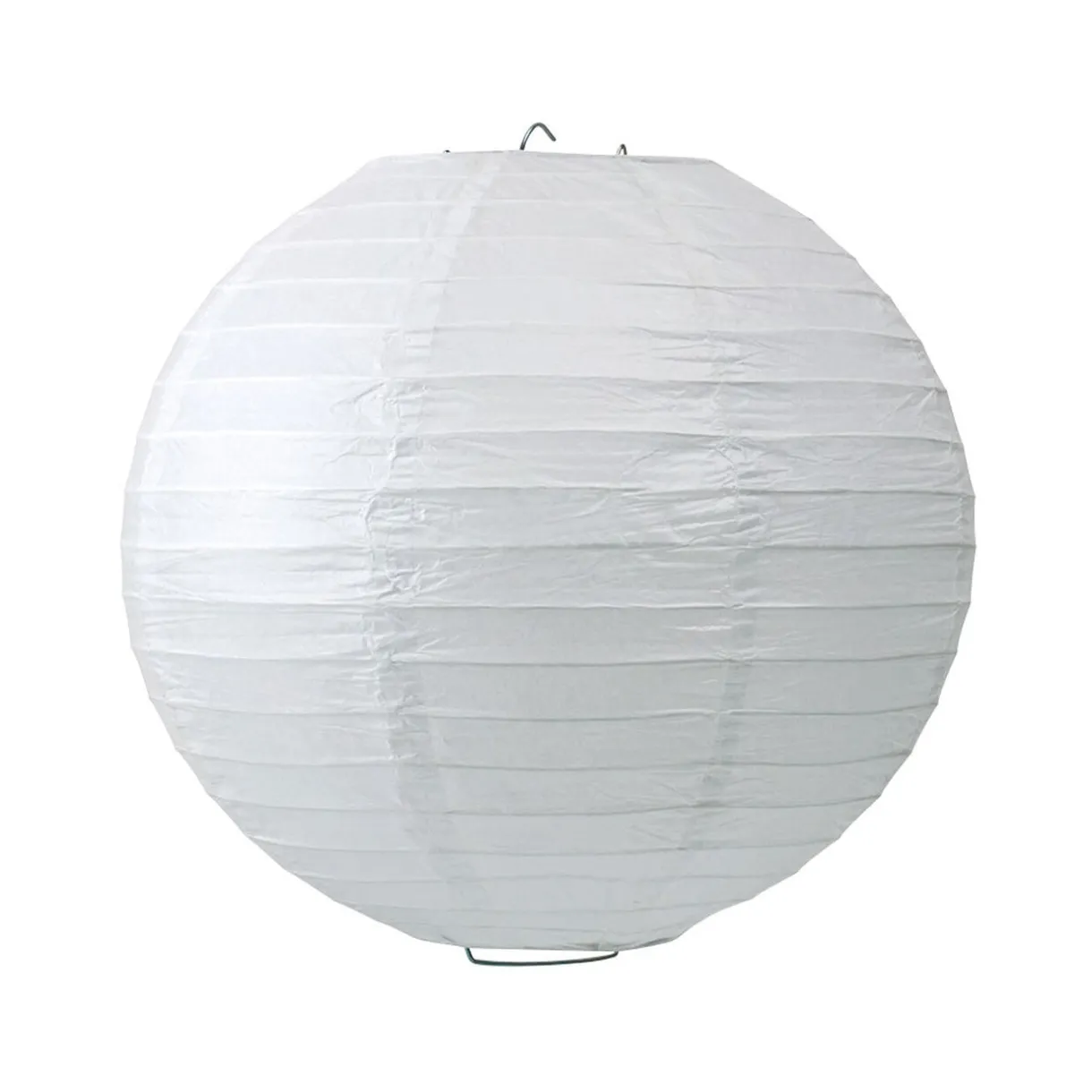 Lanterne chinoise en papier blanc < Gifi Online